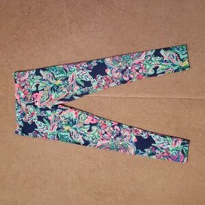 Lilly Pulitzer Girls Floral Leggings